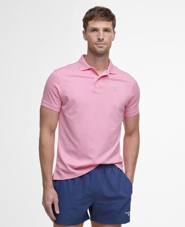 Barbour Active Tailored Fit Polo Yaka