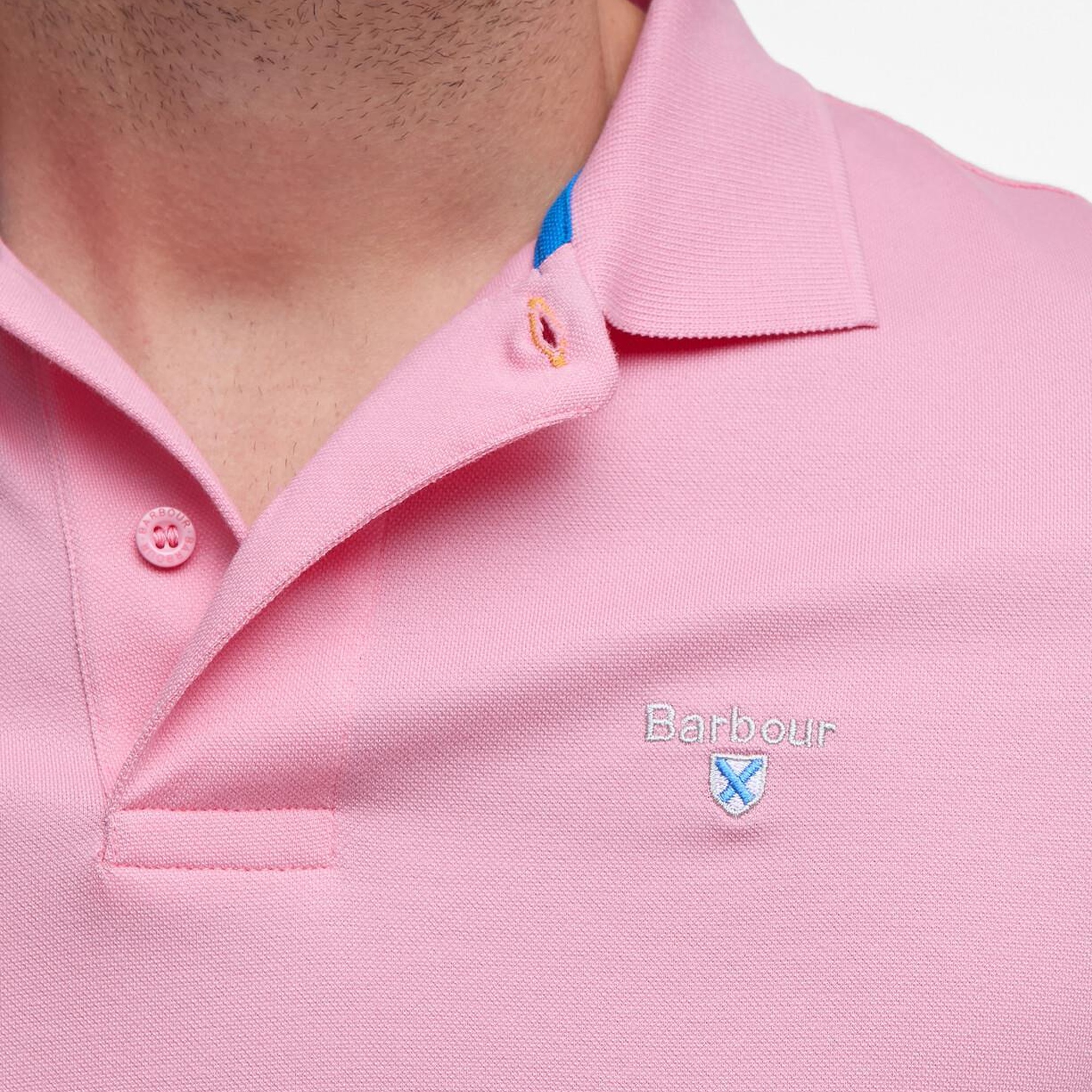 Barbour Active Tailored Fit Polo Yaka