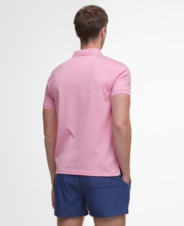  Barbour Active Tailored Fit Polo Yaka
