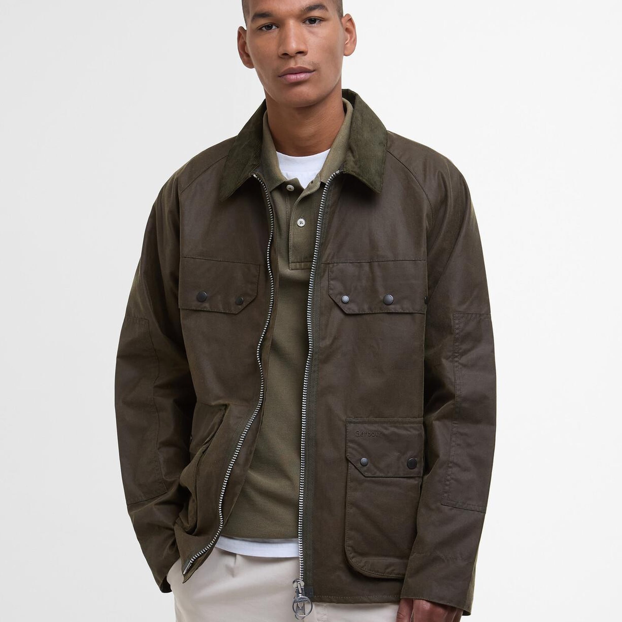 Barbour Re-Engineered Short Bedale Yağlı Ceket