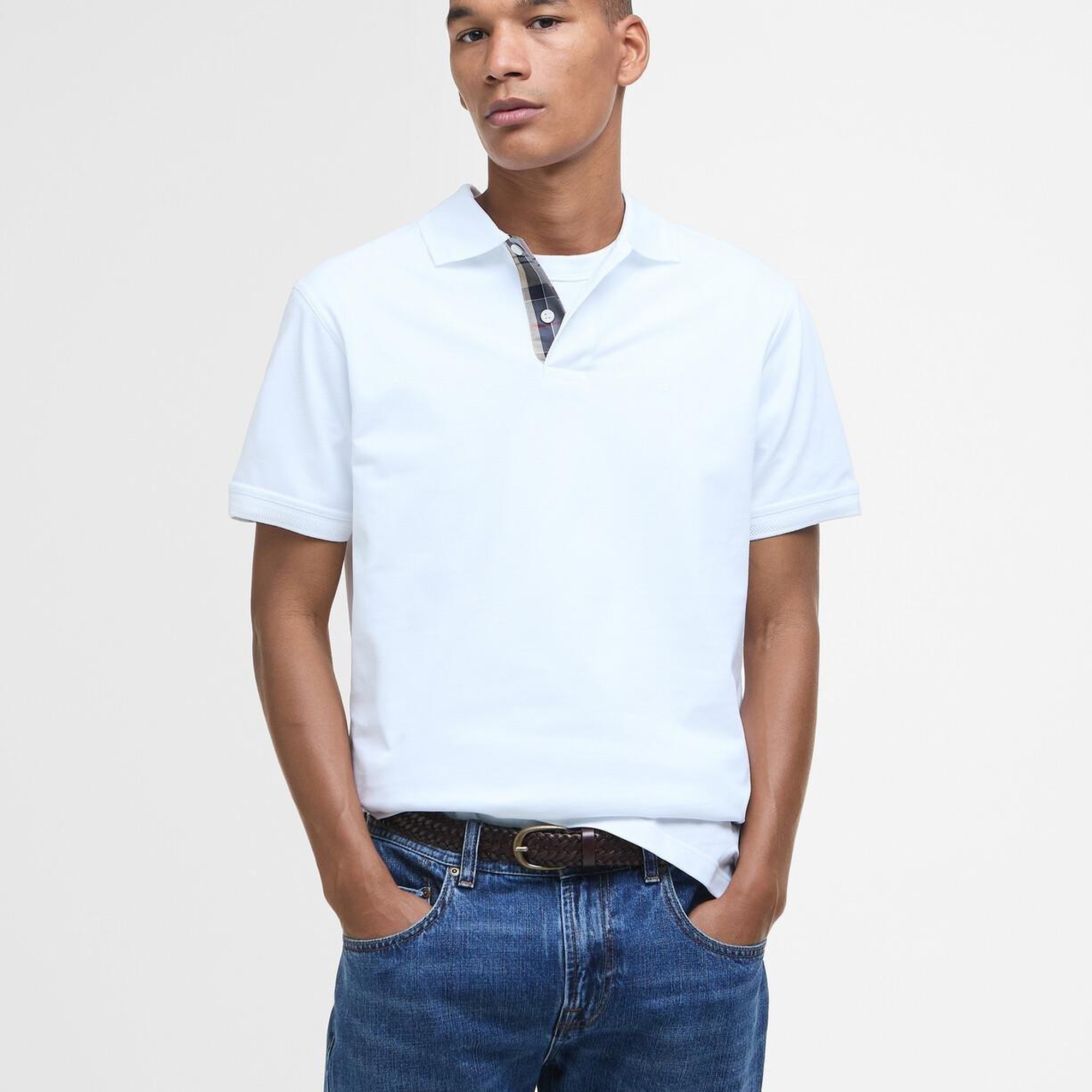 Barbour Premium Tartan Pique Polo Yaka