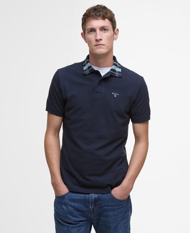  Barbour Trematon Tailored Fit Polo Yaka