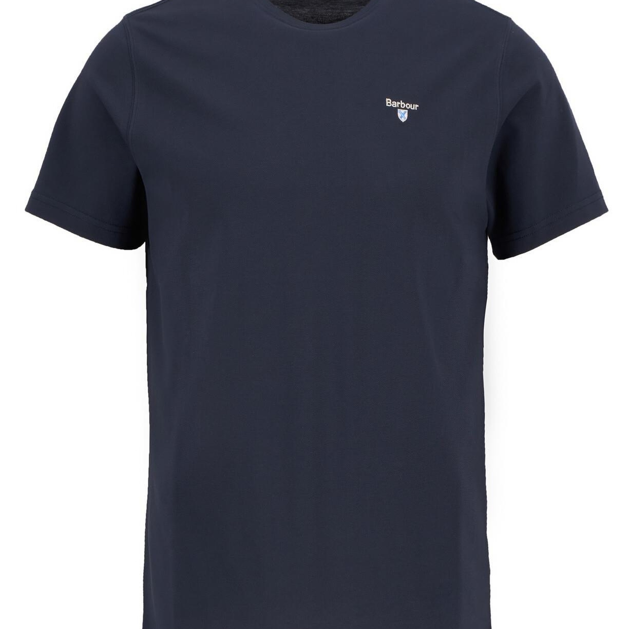 Barbour Tartan Trim Pique T-Shirt