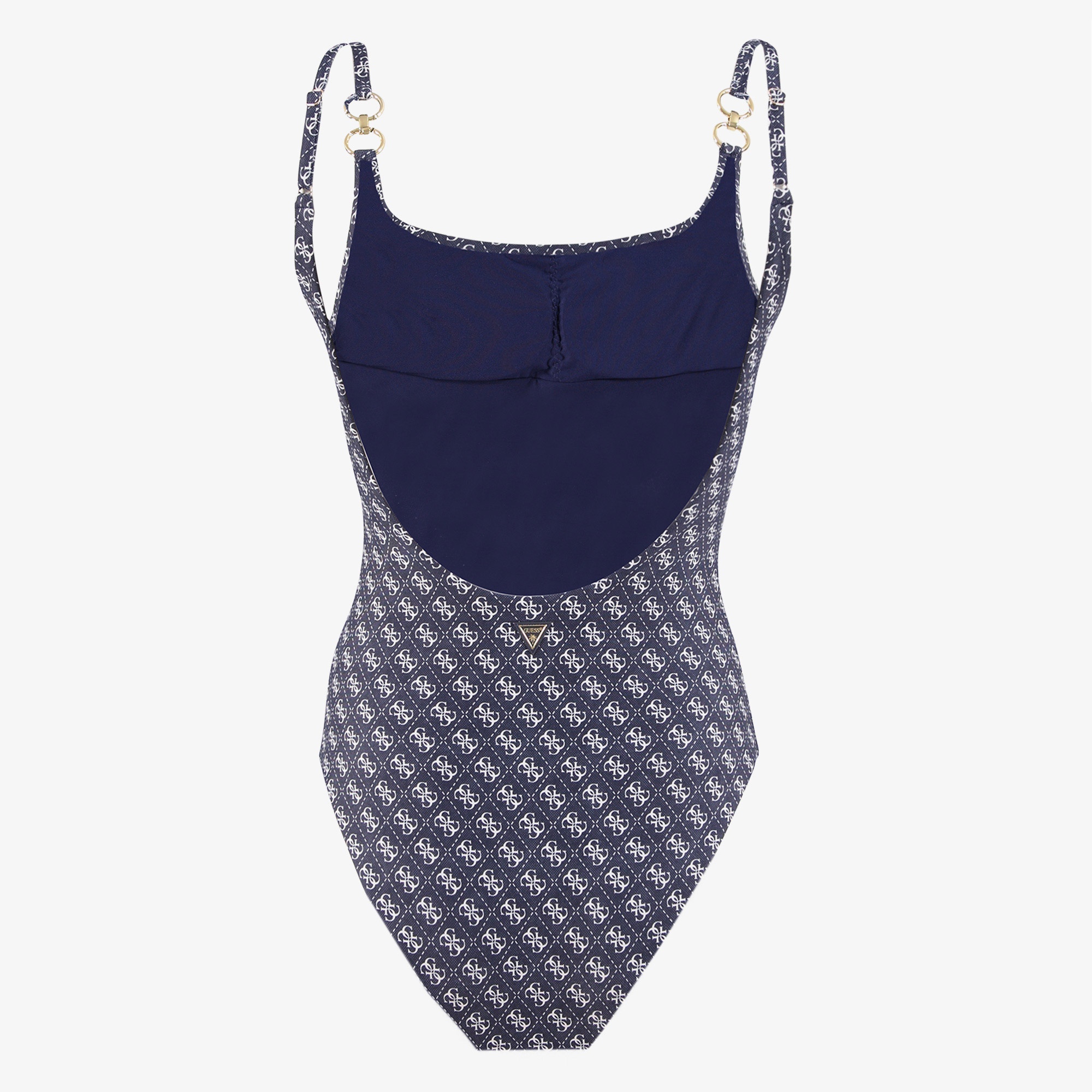 Guess One Piece Printed Kadın Mavi Mayo