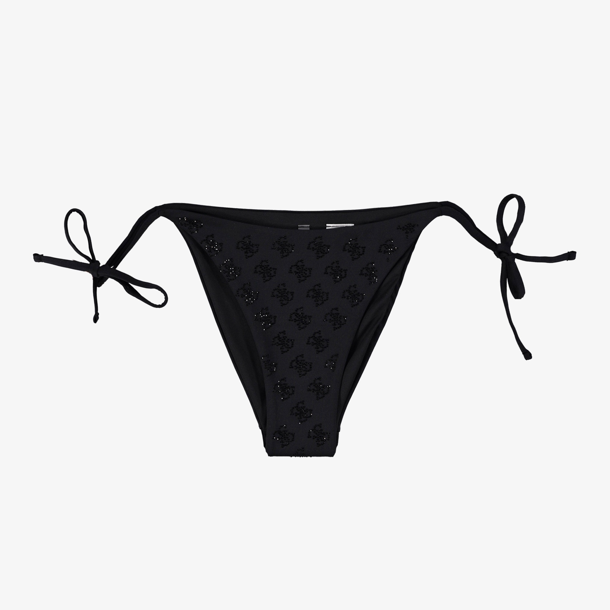 Guess 4G Rhinestone Kadın Siyah Bikini Altı
