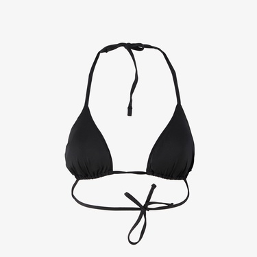  Guess 4G Rhinestone Triang  Kadın Siyah Bikini Üstü