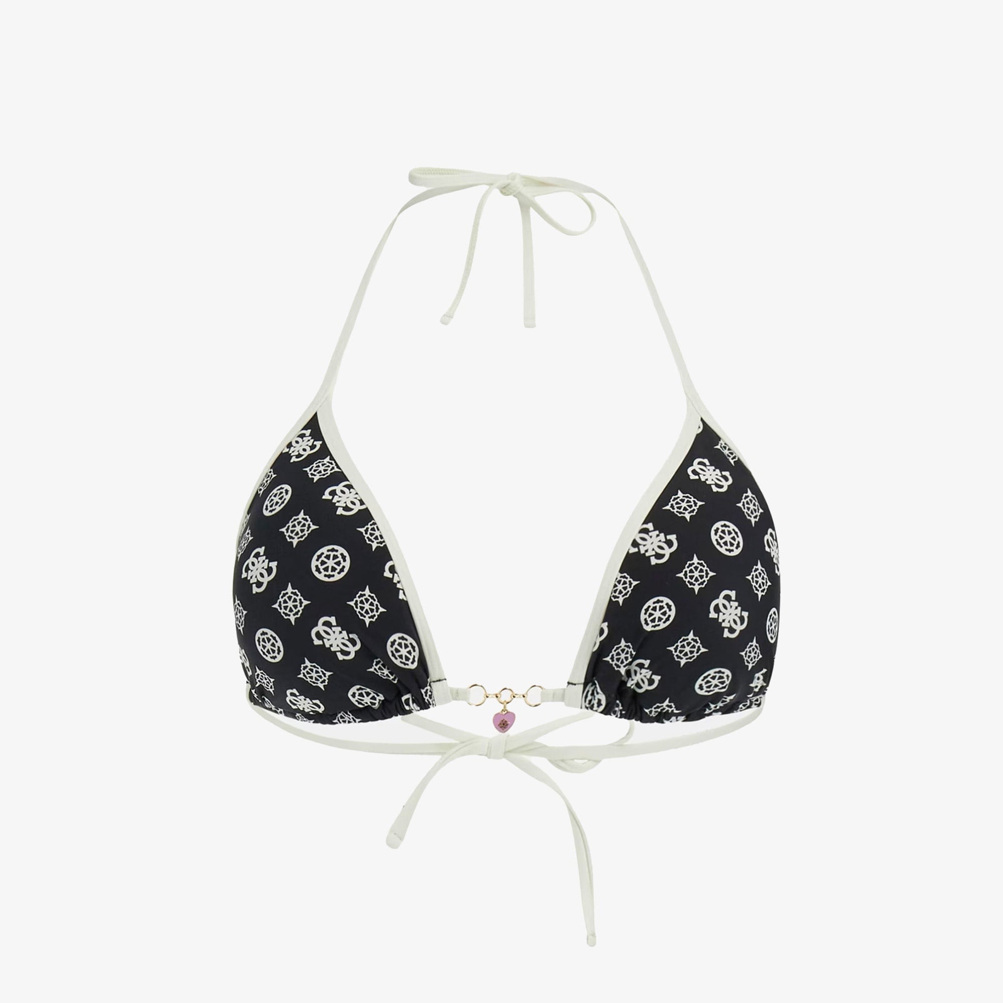 Guess Triangle Kadın Siyah Bikini Üstü