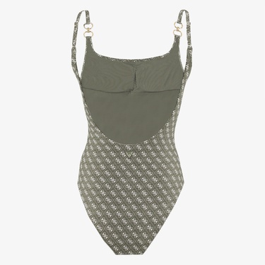  Guess One Piece  Kadın Yeşil Mayo