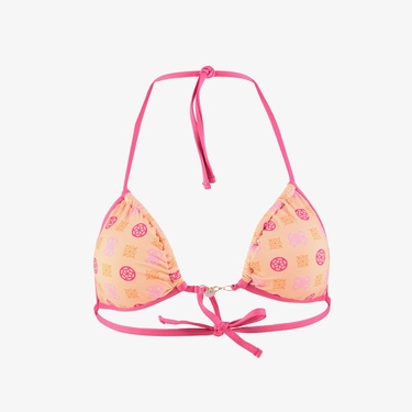  Guess Kadın Turuncu Bikini Üstü
