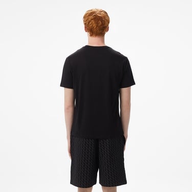  Armani Exchange Erkek Siyah Bisiklet Yaka T-Shirt