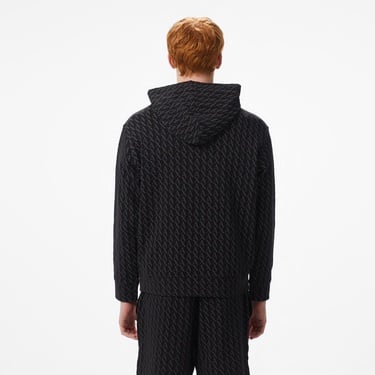  Armani Exchange Erkek Siyah Kapüşonlu Sweatshirt