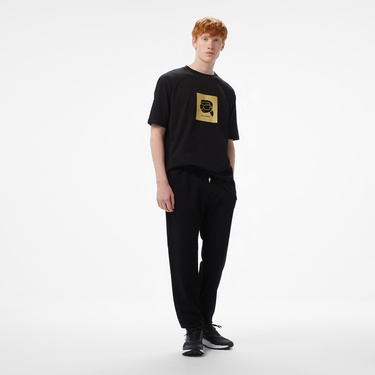  Karl Lagerfeld Erkek Siyah Eşofman Altı