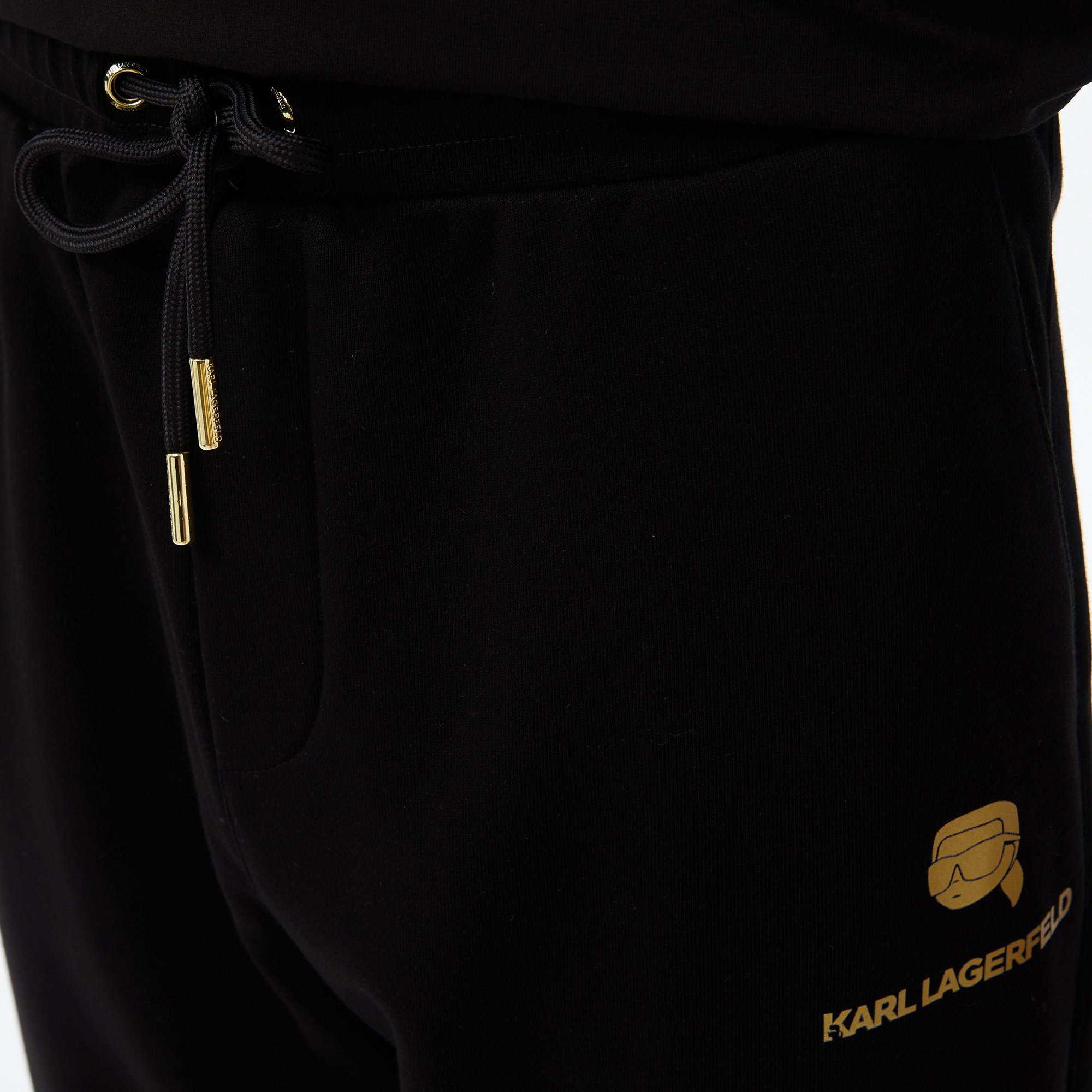 Karl Lagerfeld Erkek Siyah Eşofman Altı