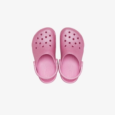  Crocs Classic Glitter Clog Bebek Pembe Terlik