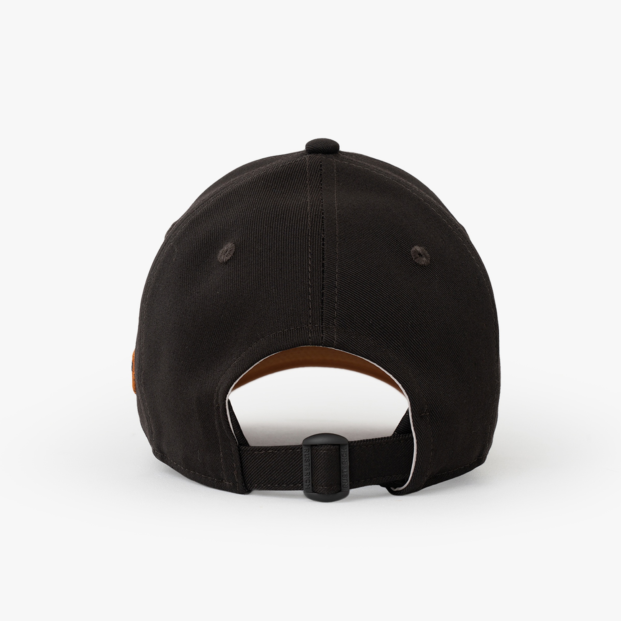 RustandRich Kadın Erkek Kahverengi Baseball Şapka-Timeless Collection-Basic