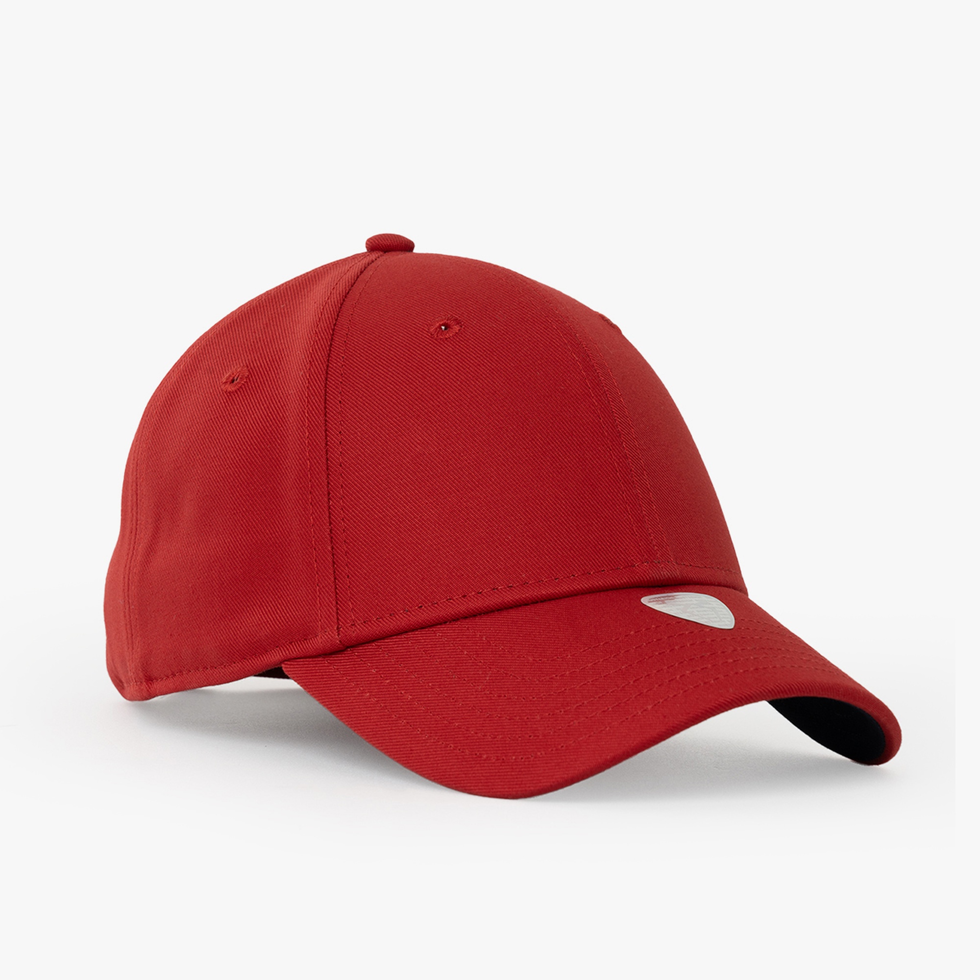 RustandRich Kadın Erkek Kırmızı Baseball Şapka-Timeless Collection-Basic