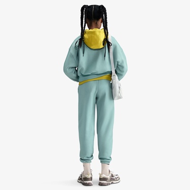  Nike Sportswear Club Fleece Çocuk Yeşil Sweatshirt