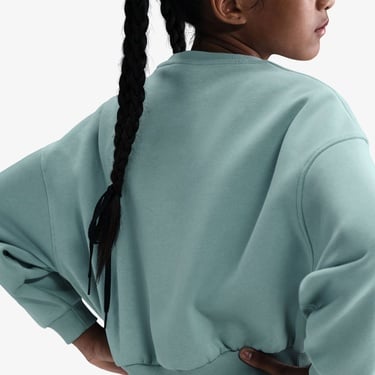  Nike Sportswear Club Fleece Çocuk Yeşil Sweatshirt