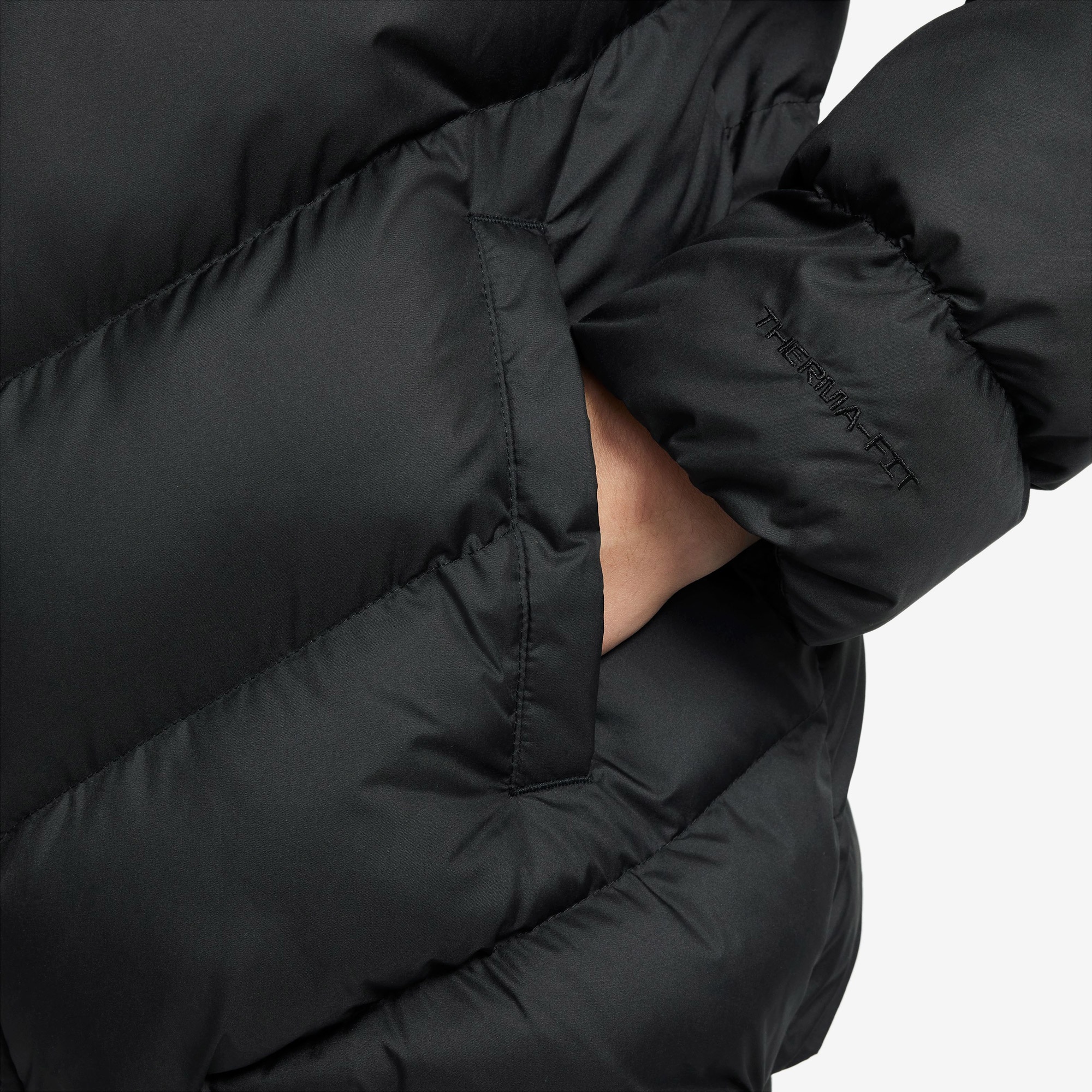 Nike Sportswear All Day Play Çocuk Siyah Mont