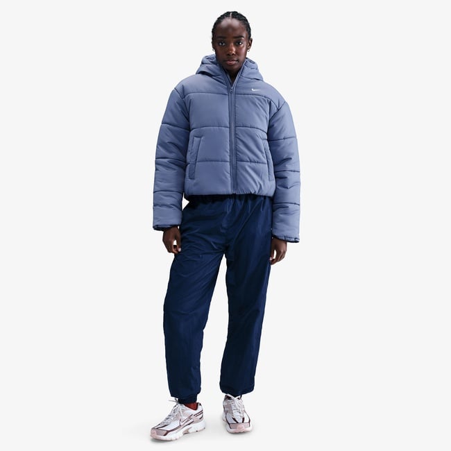  Nike Sportswear Classic Puffer Kadın Mavi Mont