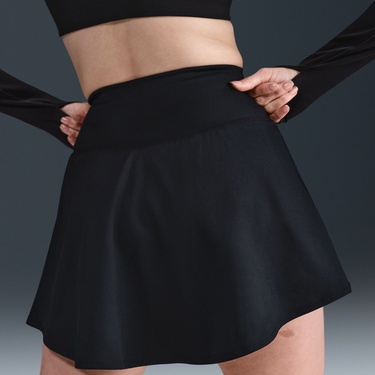  Nike One Dri-Fit Kadın Siyah Etek