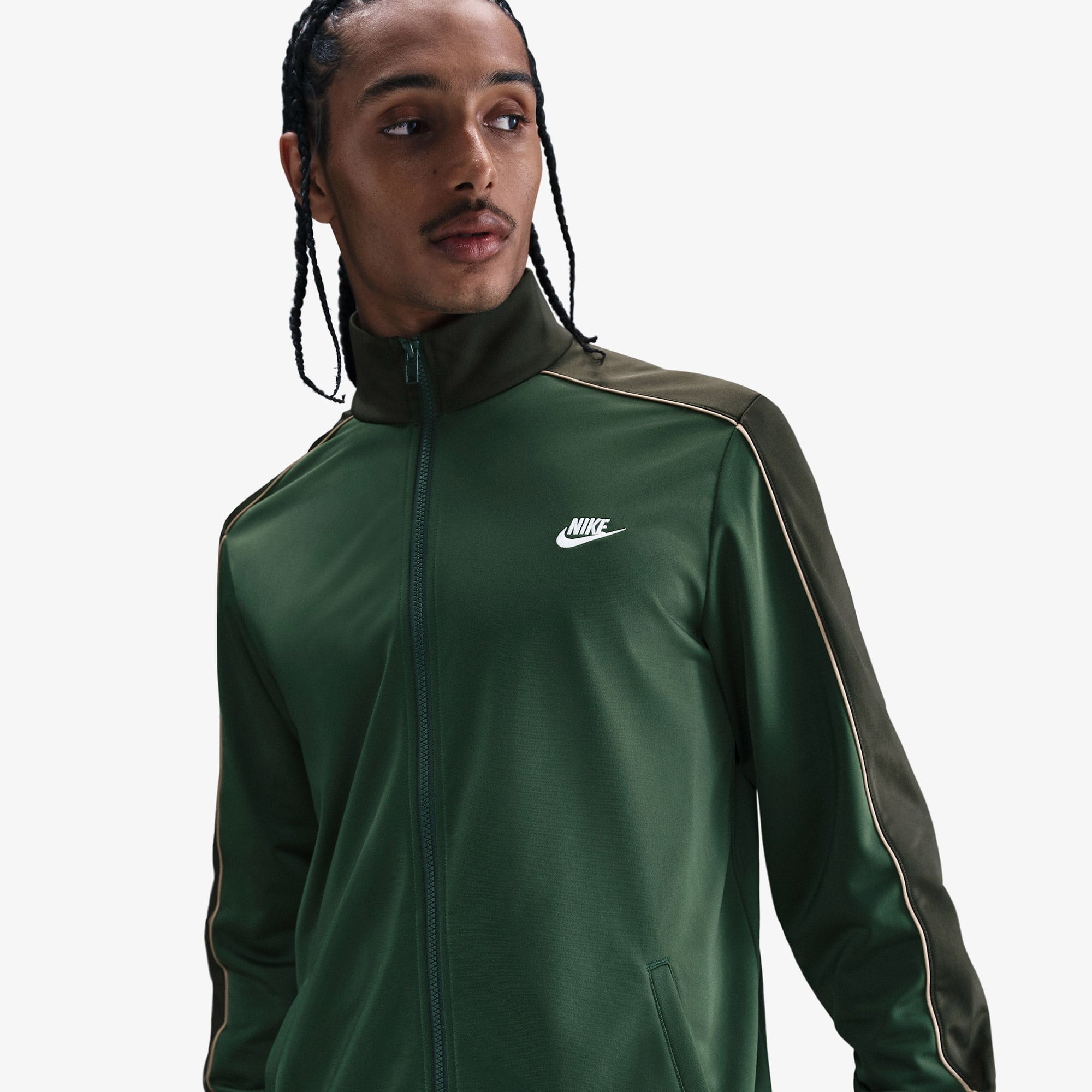 Nike Sportswear Club Erkek Yeşil Eşofman Takımı