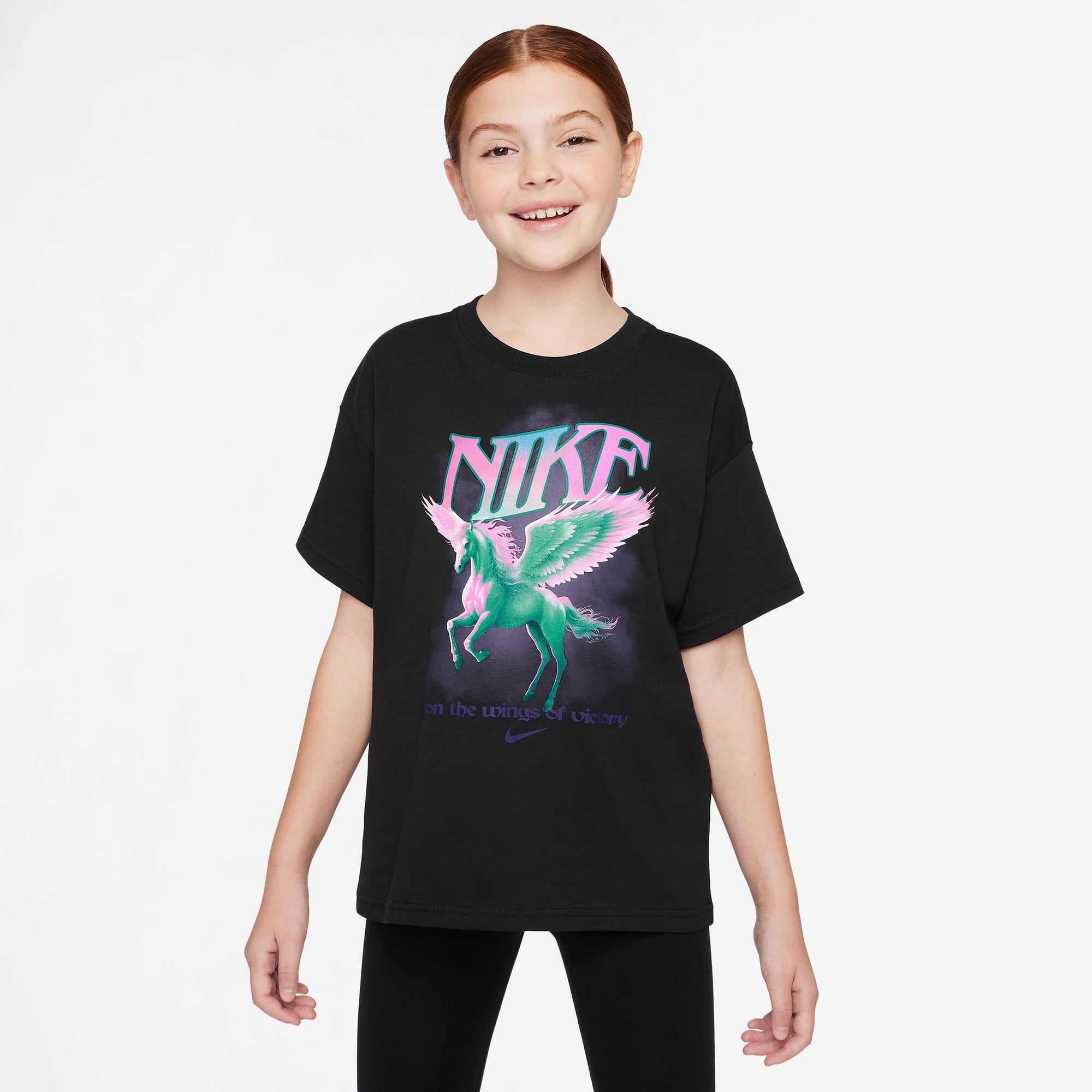  Nike Sportswear Flight Çocuk Siyah T-Shirt