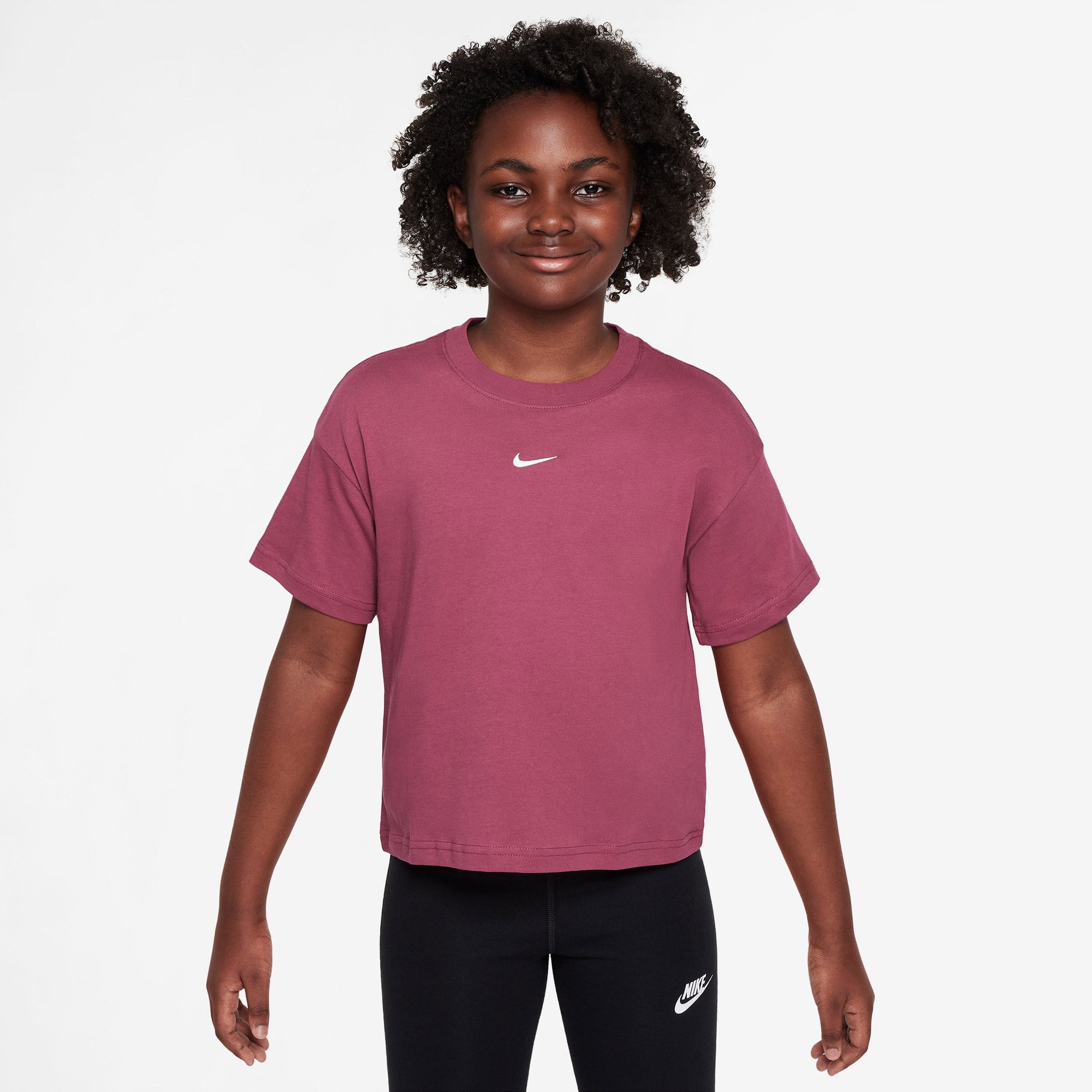 Nike Sportswear Essential Çocuk Pembe T-Shirt