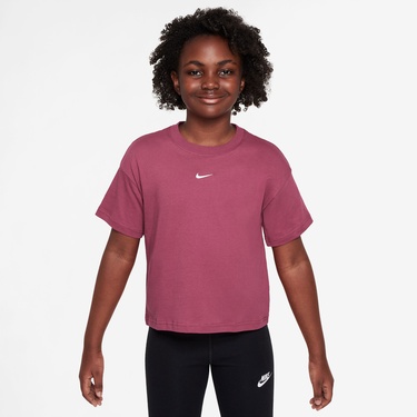  Nike Sportswear Essential Çocuk Pembe T-Shirt