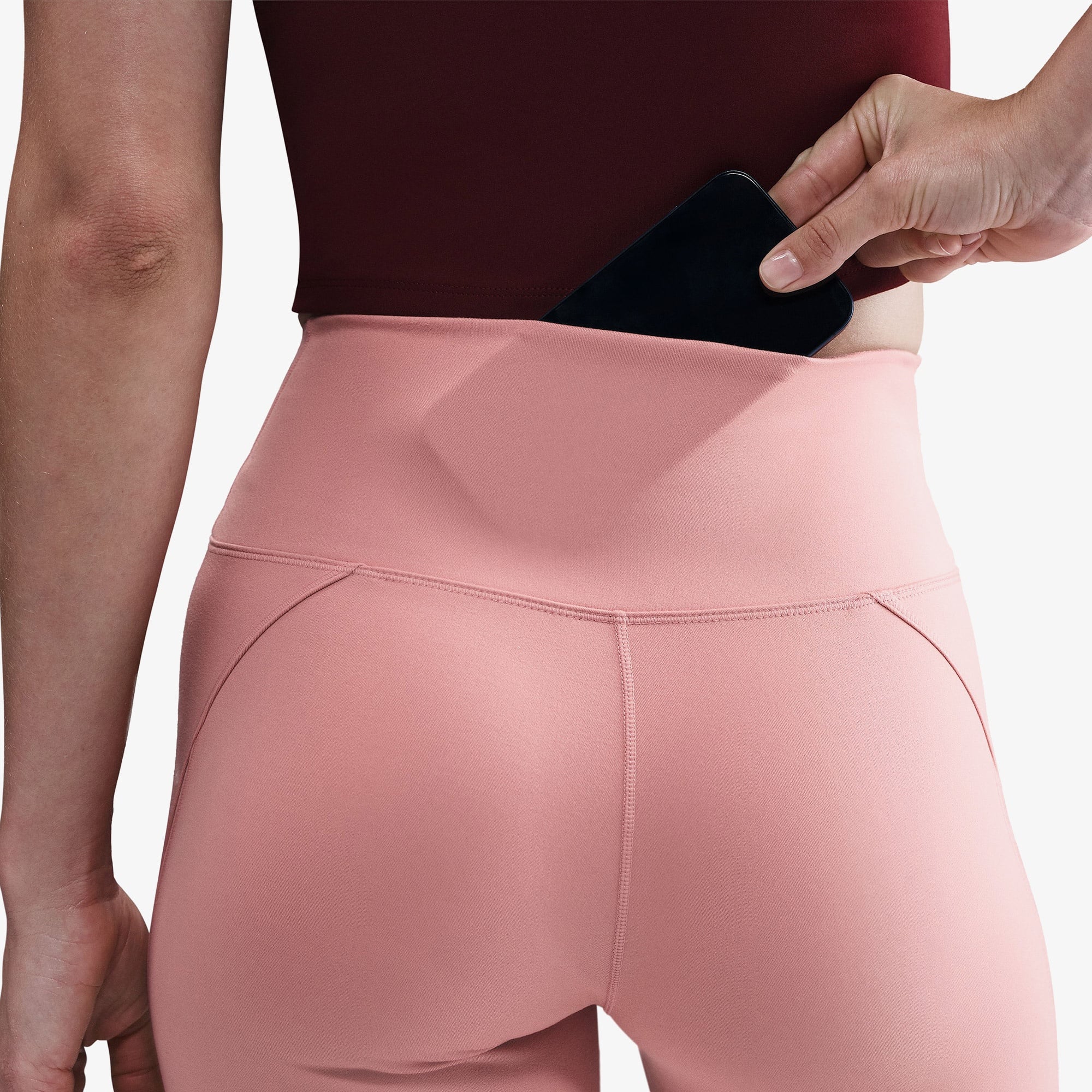 Nike One Dri-Fit Kadın Pembe Tayt