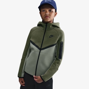  Nike Sportswear Tech Fleece Çocuk Yeşil Eşofman Üstü