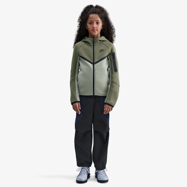  Nike Sportswear Tech Fleece Çocuk Yeşil Eşofman Üstü
