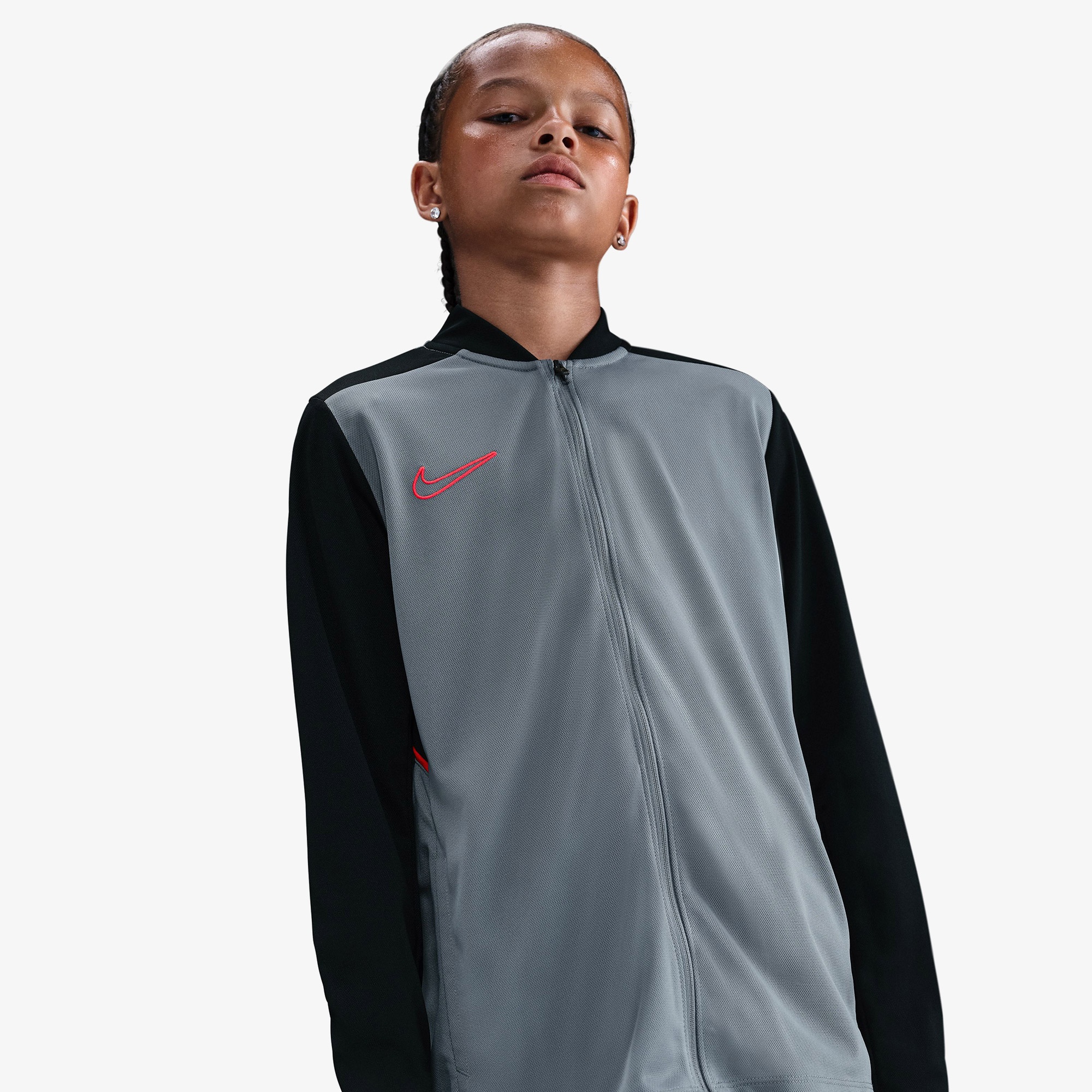 Nike Dri-Fit Academy Çocuk Gri Eşofman Takımı
