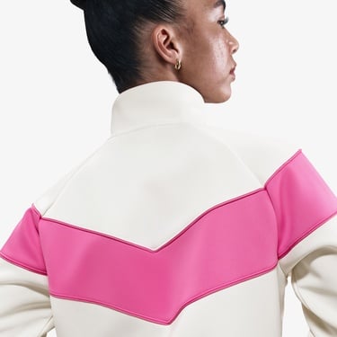  Nike Sportswear Windrunner Poly Kadın Krem Rengi Ceket