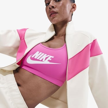  Nike Sportswear Windrunner Poly Kadın Krem Rengi Ceket