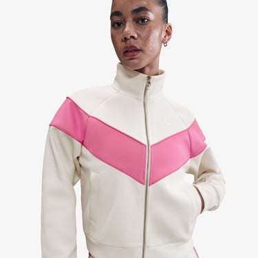 Nike Sportswear Windrunner Poly Kadın Krem Rengi Ceket