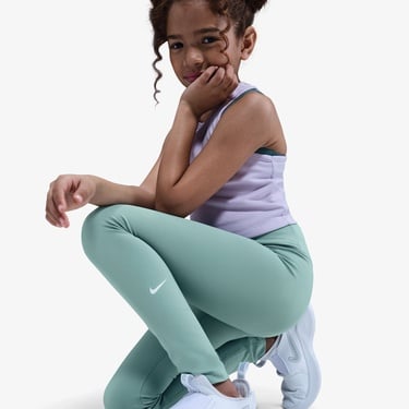 Nike One Dri-Fit Çocuk Yeşil Tayt