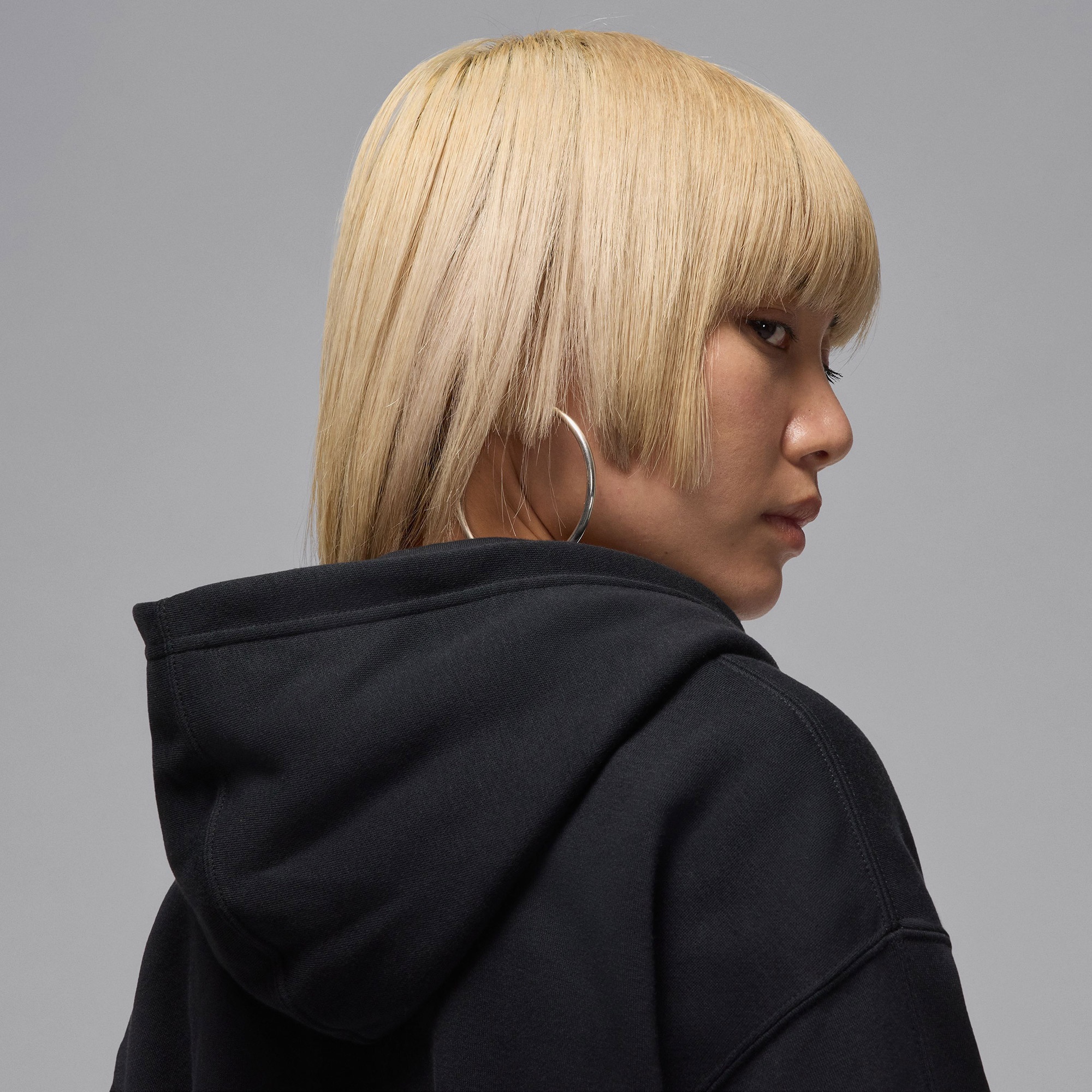 Jordan Brooklyn Fleece Kadın Siyah Sweatshirt