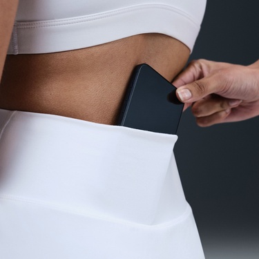  Nike One Dri-Fit Kadın Beyaz Etek