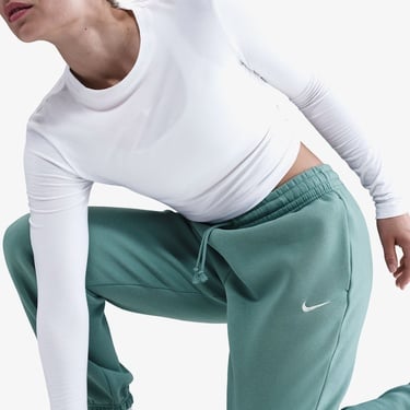  Nike Sportswear Phoenix Fleece Kadın Yeşil Eşofman Altı