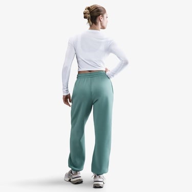  Nike Sportswear Phoenix Fleece Kadın Yeşil Eşofman Altı