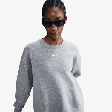  Nike Sportswear Phoenix Fleece Kadın Gri Sweatshirt