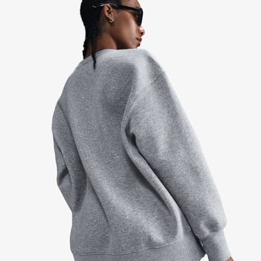  Nike Sportswear Phoenix Fleece Kadın Gri Sweatshirt