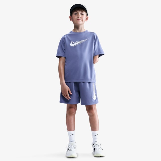  Nike Dri-Fit Multi Çocuk Mavi T-Shirt