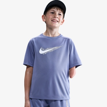  Nike Dri-Fit Multi Çocuk Mavi T-Shirt