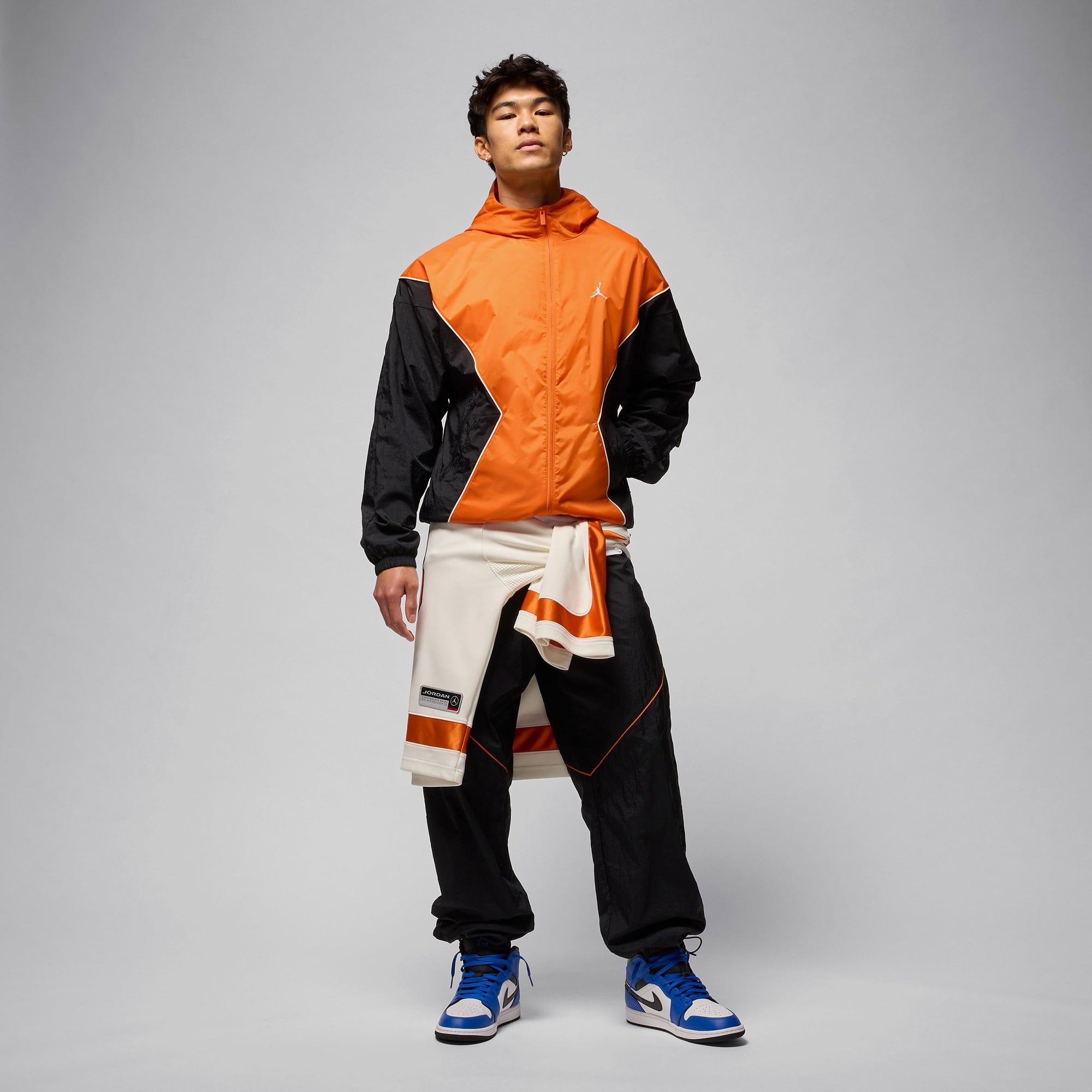 Jordan Brooklyn Draft Erkek Turuncu Eşofman Üstü