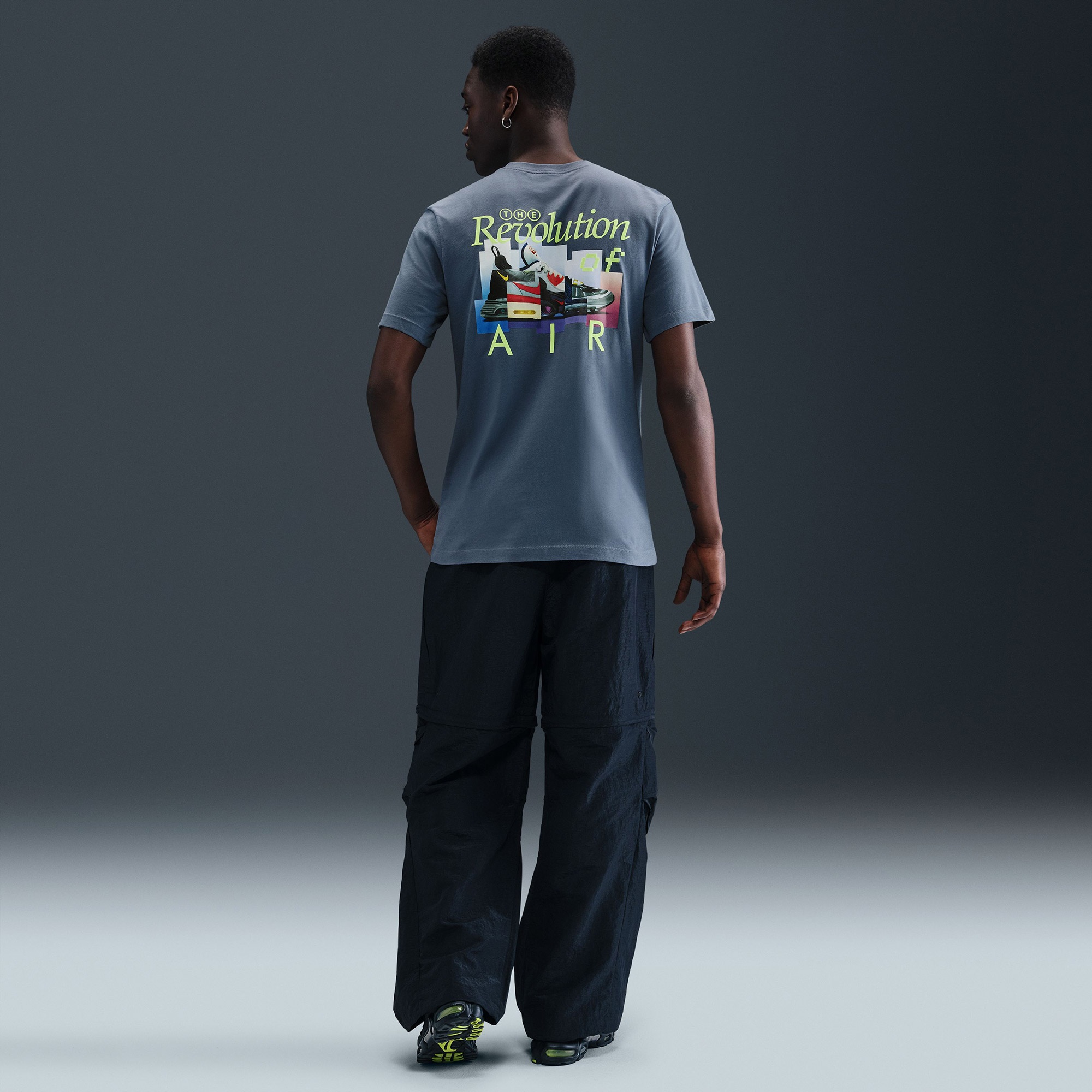 Nike Sportswear Erkek Mavi T-Shirt