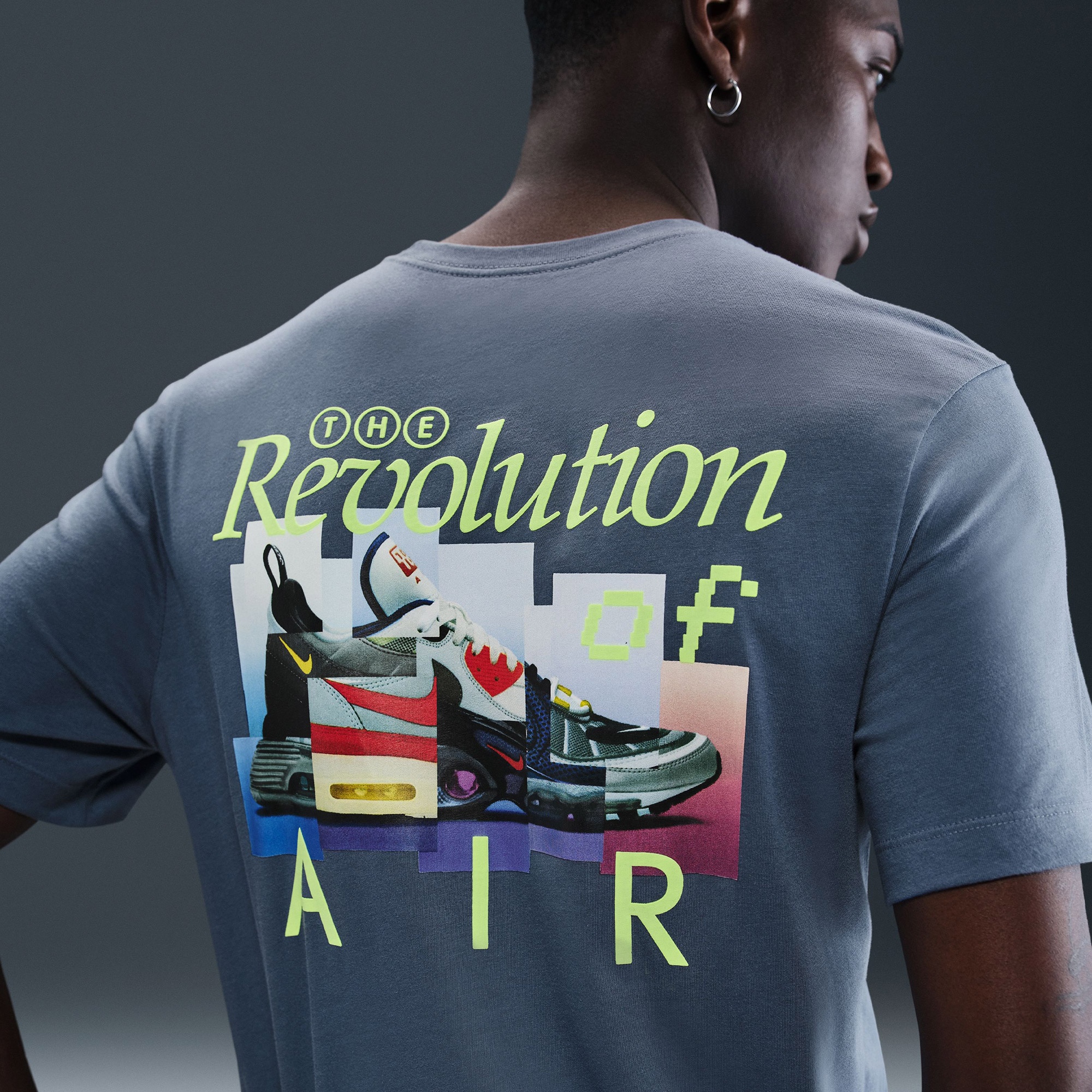 Nike Sportswear Erkek Mavi T-Shirt