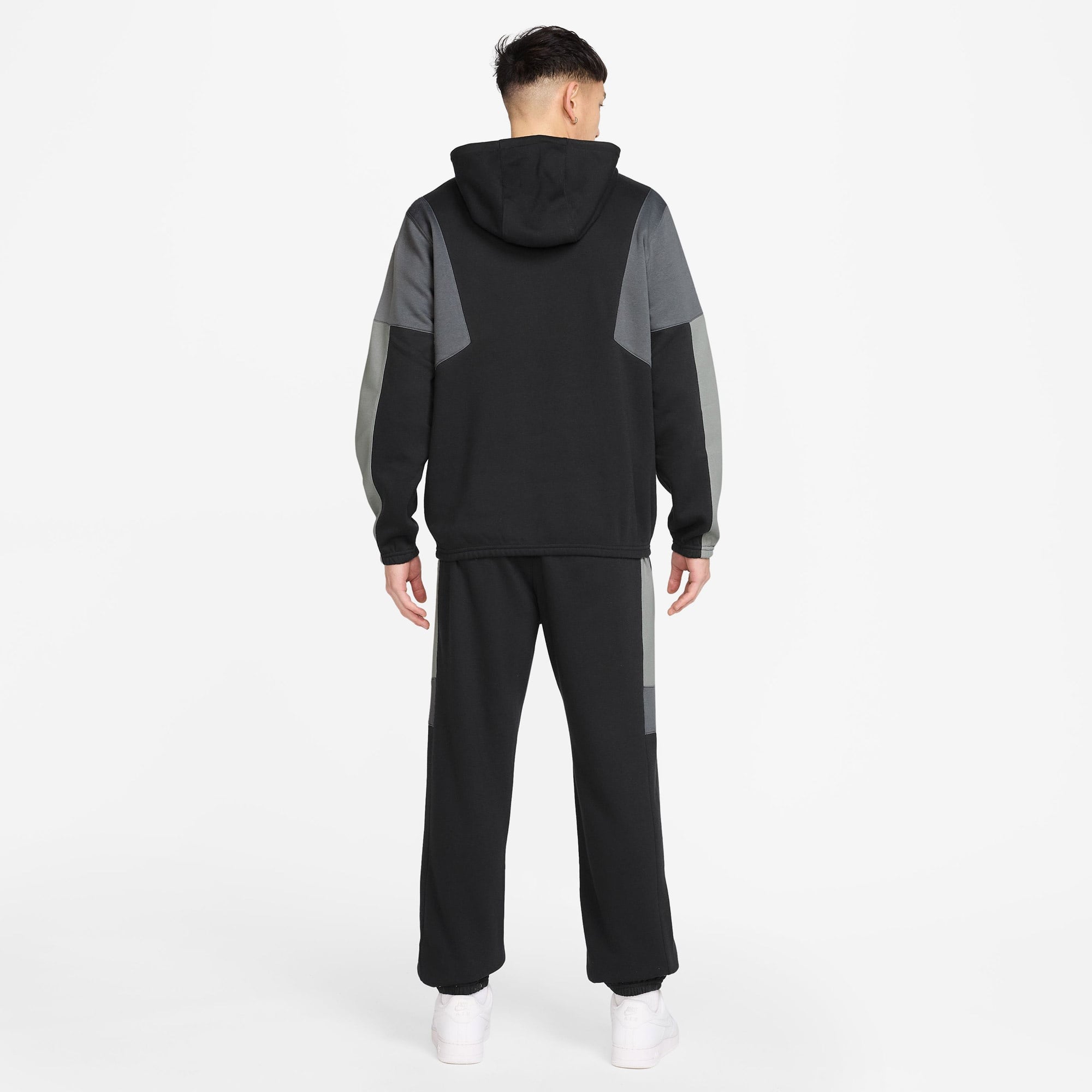 Nike Fleece Track Erkek Siyah Eşofman Takımı