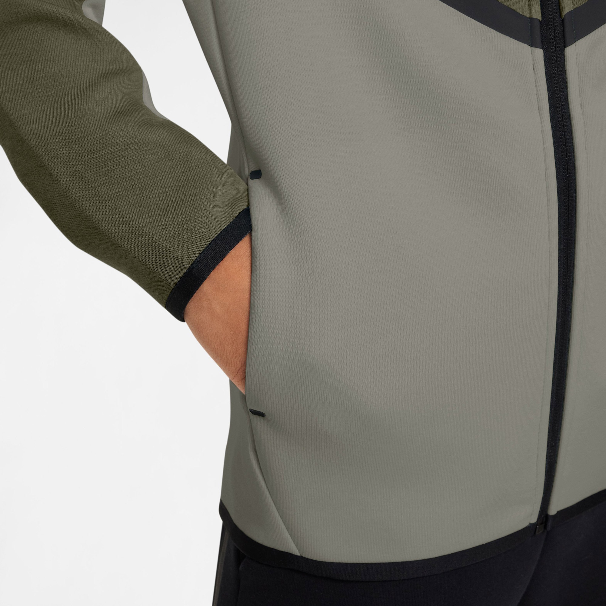 Nike Sportswear Tech Fleece Çocuk Yeşil Eşofman Üstü